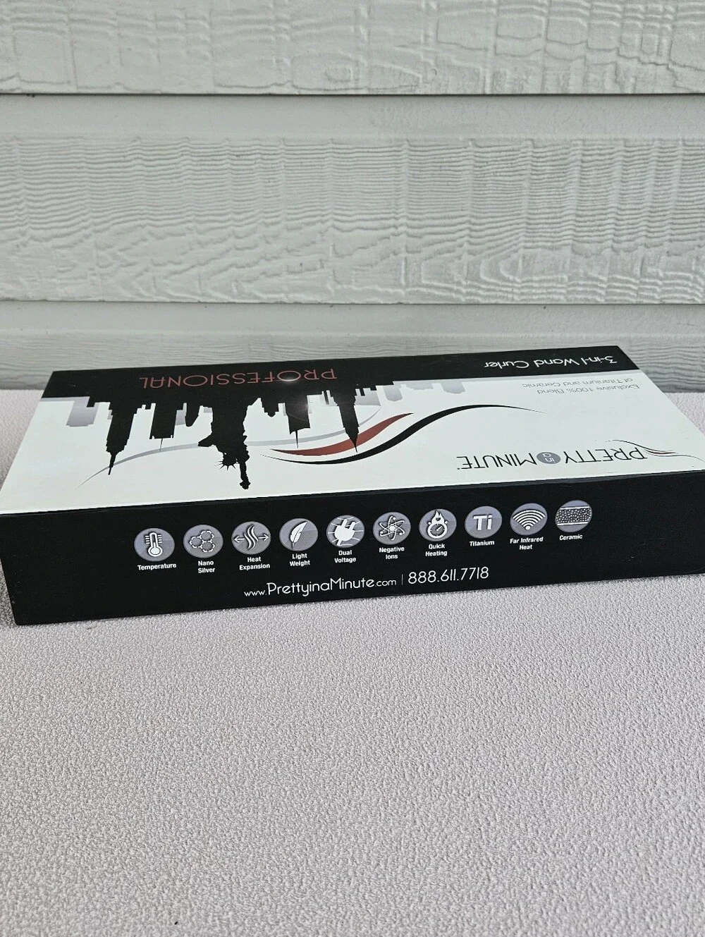 Pretty In A Minute 3-In-1 Wand Curler Titanium Ceramic 1/2